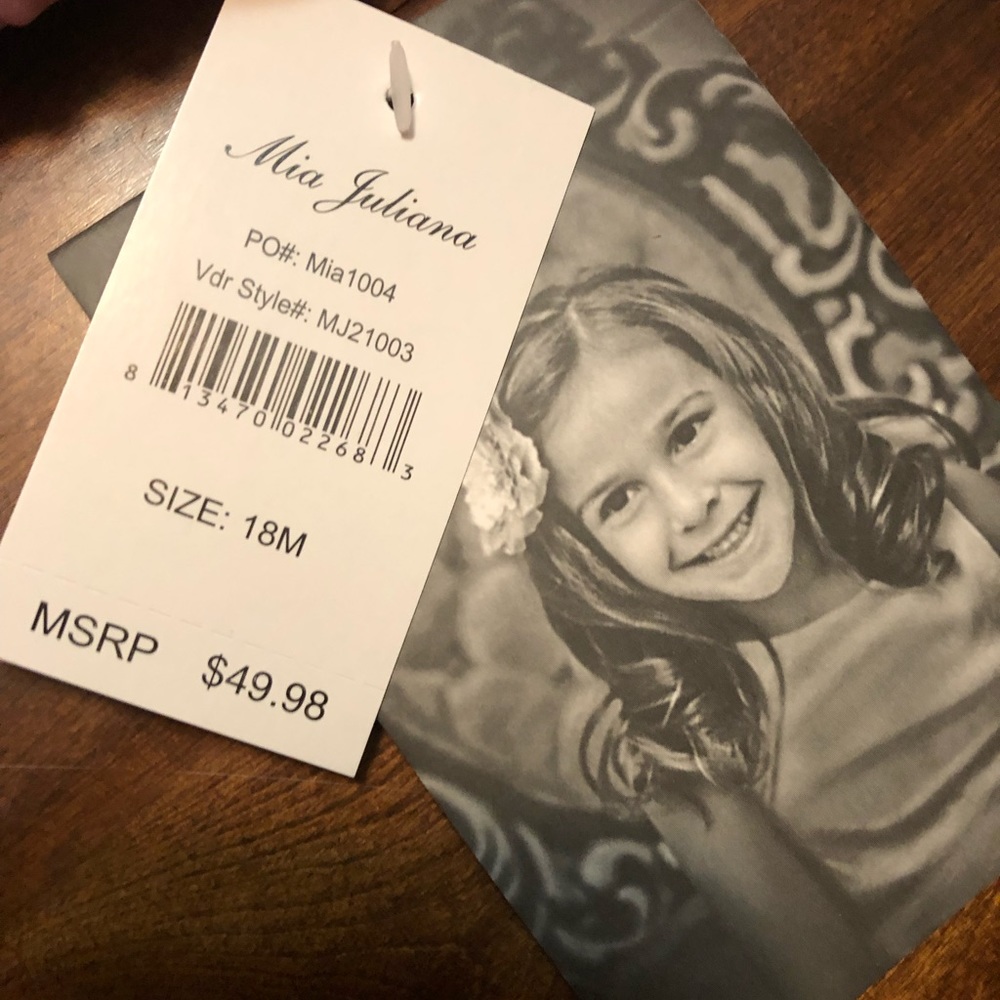 Mia Juliana dress size 18 months - Picture 4 of 6